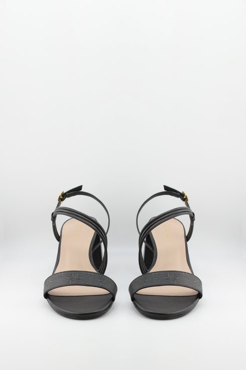 Luz da lua Strappy Block Heel Sandal